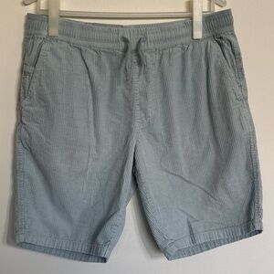 RVCA Men's Light Blue Corduroy Shorts